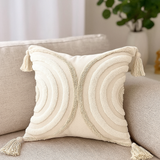 BohoKissen | Strukturierte Dekorative Zierkissen | Wohnzimmer Dekoration