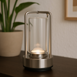 LuminaNord | Moderne Kabellose Tischlampe | Wohnzimmer Beleuchtung