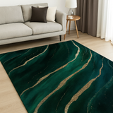 NordikMuster | Geometrische Rutschfeste Teppich | Wohnzimmer Dekoration