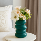 SpiralVase | Moderne Spiralförmige Vase | Wohnzimmer Dekoration