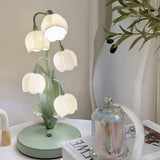 Tischlampe Blumen-Lampenschirm Wohnzimmer | Modern
