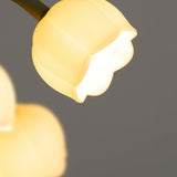 Tischlampe Blumen-Lampenschirm Wohnzimmer | Modern