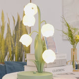 Tischlampe Blumen-Lampenschirm Wohnzimmer | Modern