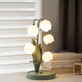 Tischlampe Blumen-Lampenschirm Wohnzimmer | Modern