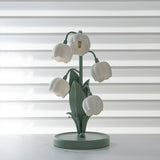 Tischlampe Blumen-Lampenschirm Wohnzimmer | Modern