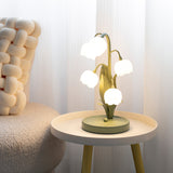 Tischlampe Blumen-Lampenschirm Wohnzimmer | Modern