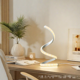 Tischlampe LED Spiral Modern Wohnzimmer | Deko