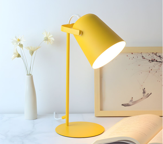 Tischlampe LED Verstellbar Wohnzimmer | Kegel