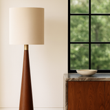 WarmLicht | Vintage Konische Stehlampe | Wohnzimmer Beleuchtung