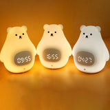 Wecker Digital Bär LED Schlafzimmer | Mit Licht